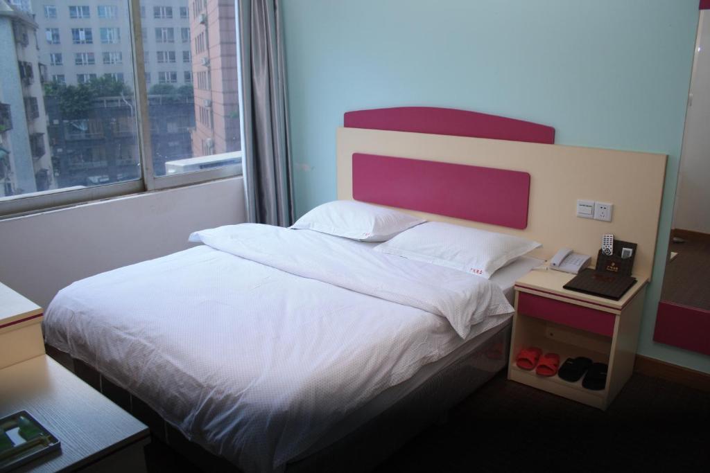 Guangyue Hotel Cantón Habitación foto